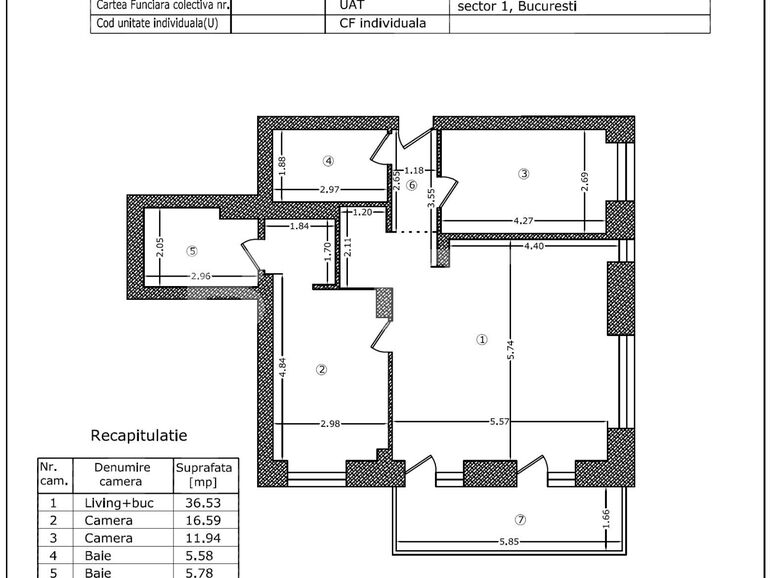 Apartament de vânzare 3 camere Bucurestii Noi - 102928AV | BLITZ București | Poza1