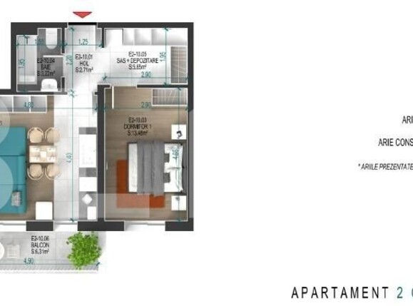 Apartament de vânzare 2 camere Titan - 103018AV | BLITZ București | Poza1