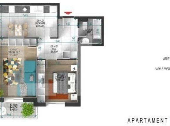 Apartament de vânzare 2 camere Titan - 103024AV | BLITZ București | Poza1