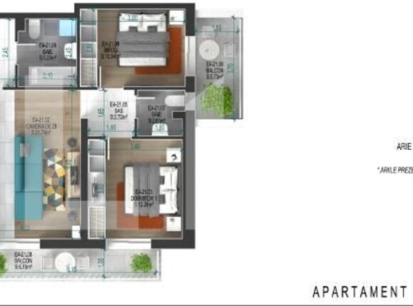 Apartament de vânzare 3 camere Titan - 103027AV | BLITZ București | Poza1
