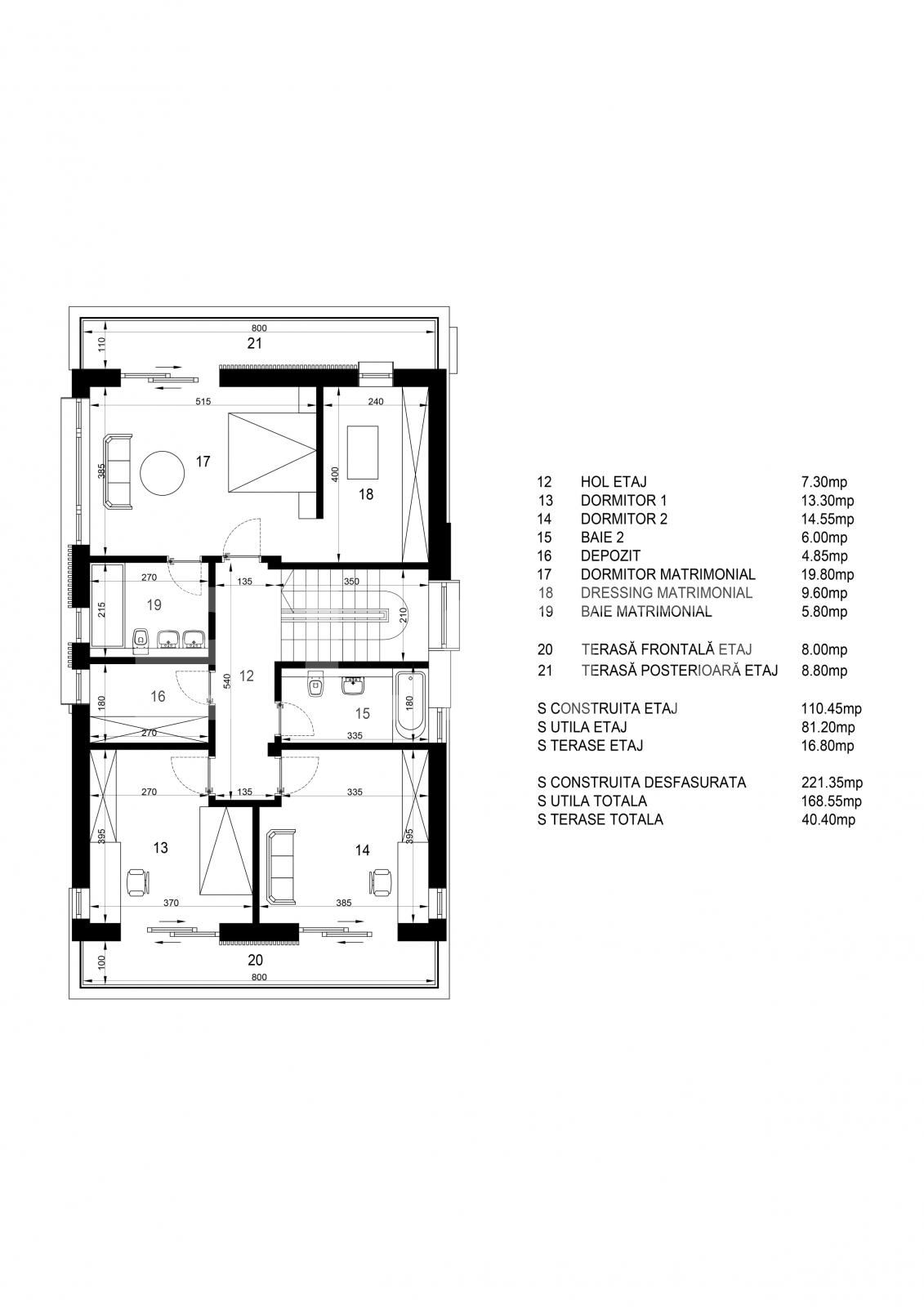 Case langa lac, 170mp utili, curte mare, Balotesti