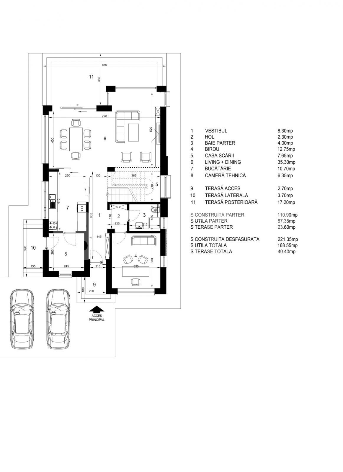 Case langa lac, 170mp utili, curte mare, Balotesti