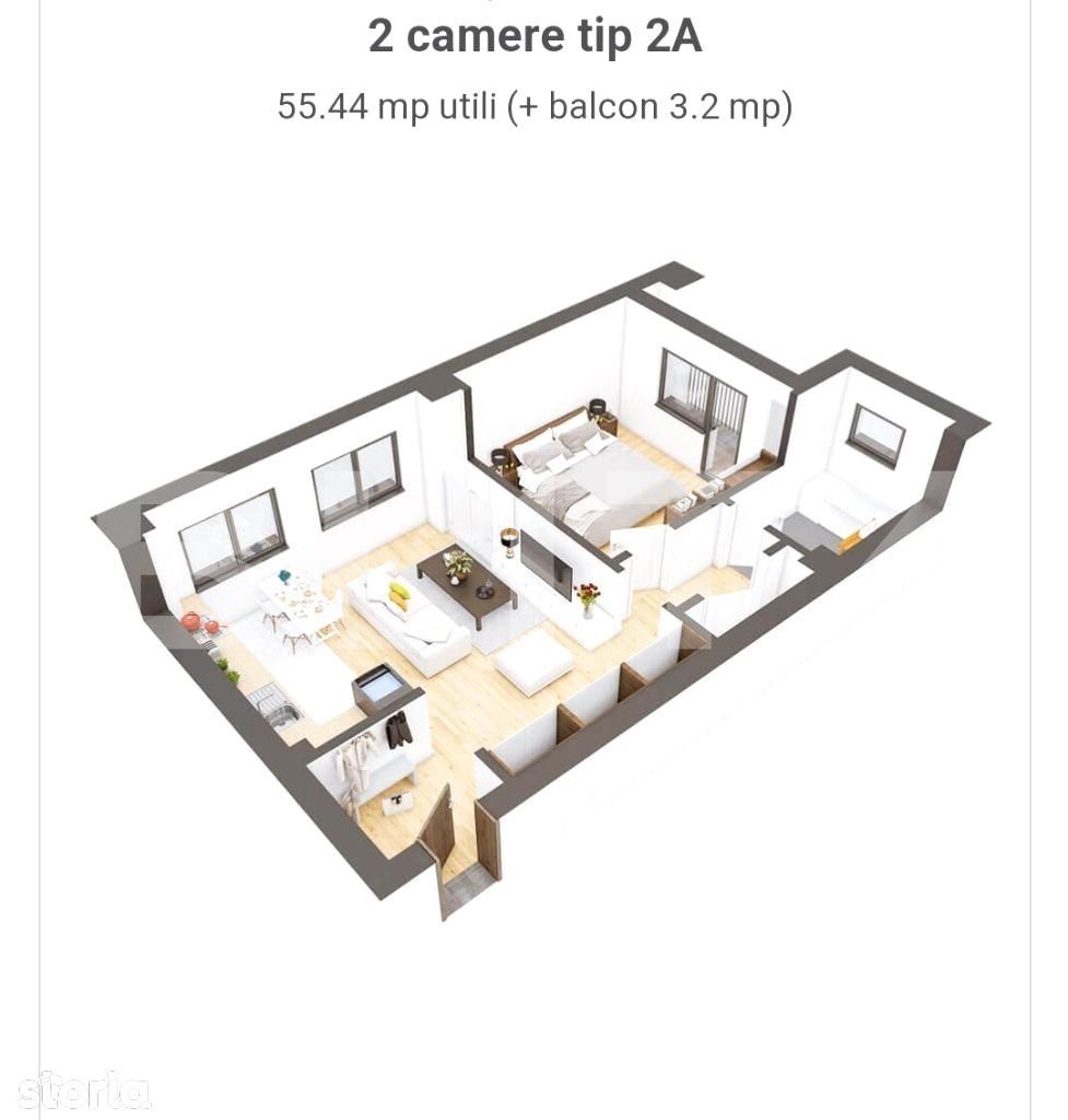 Apartament 2 camere, Voluntari | Poza1