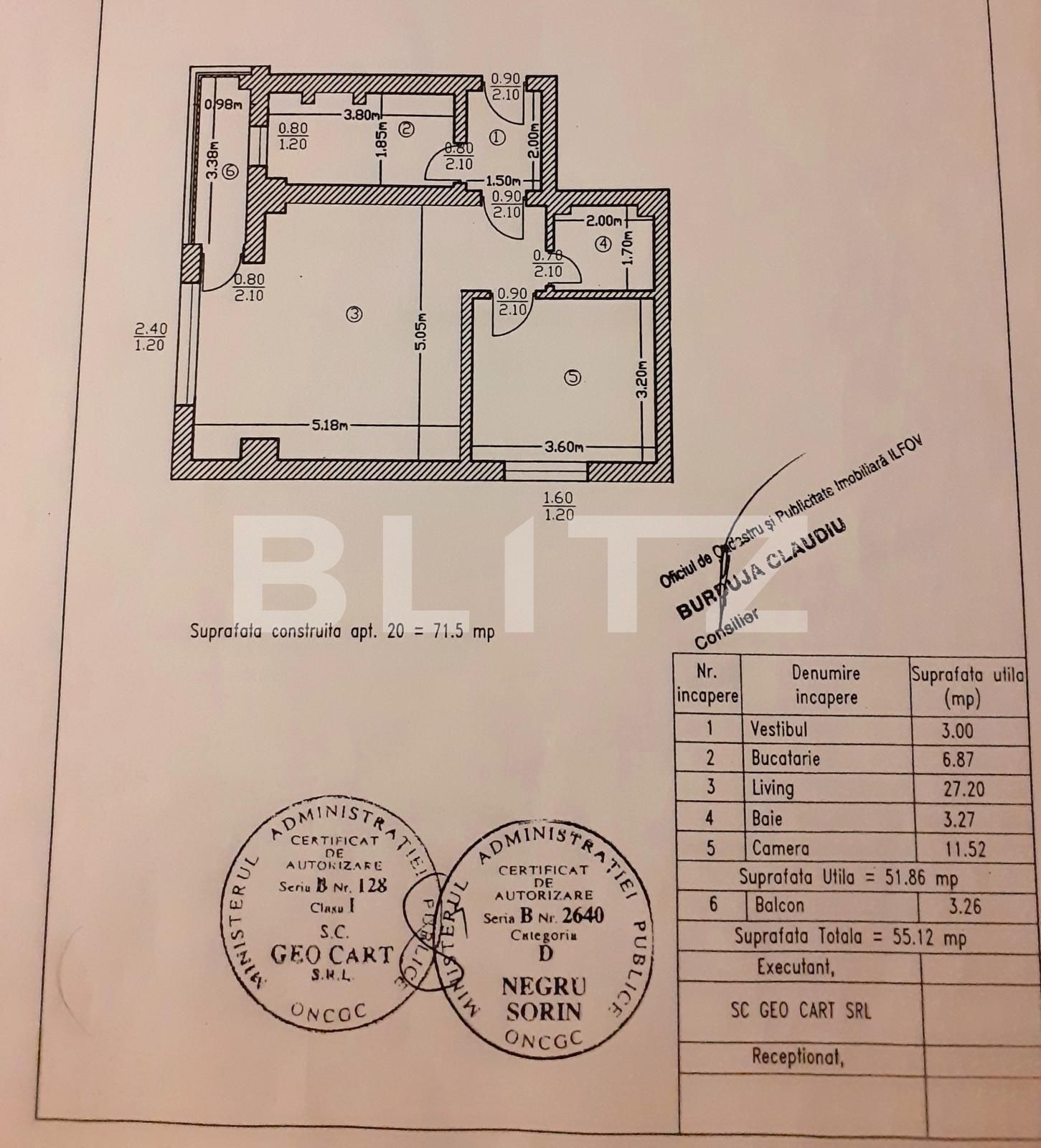 Apartament 2 camere, Voluntari | Poza1