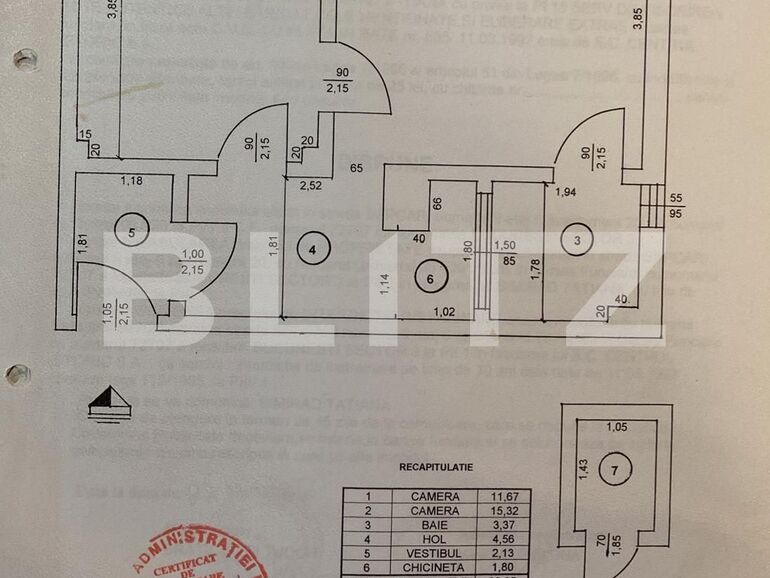 Apartament de vânzare 2 camere Ultracentral - 103715AV | BLITZ București | Poza1