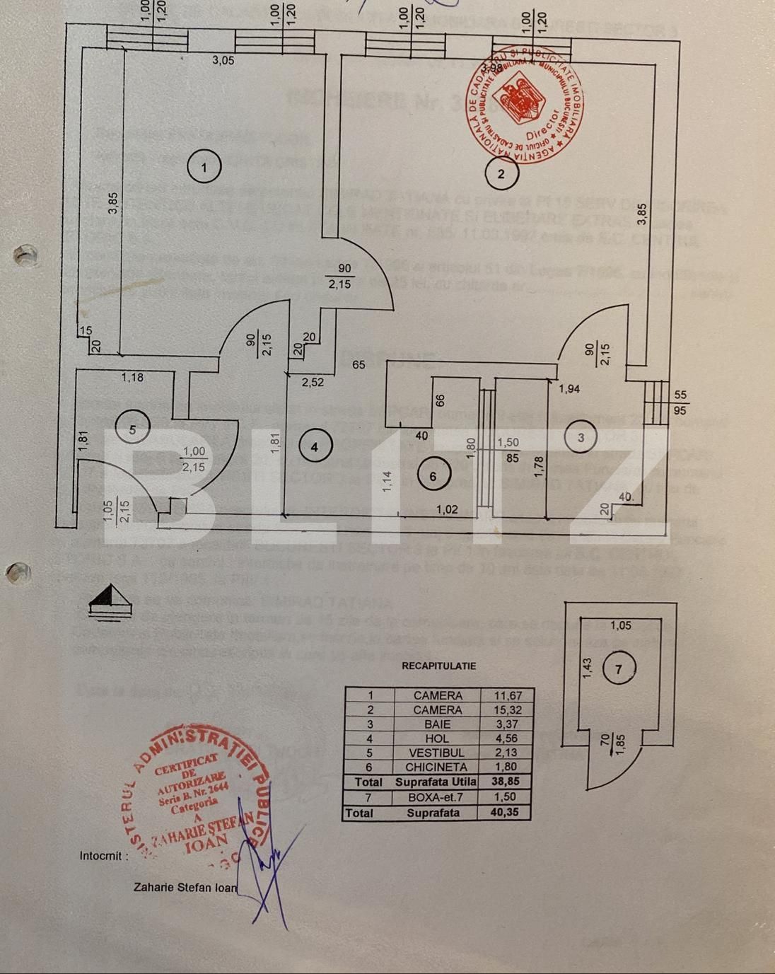 Apartament de vânzare 2 camere Ultracentral - 103715AV | BLITZ București | Poza1