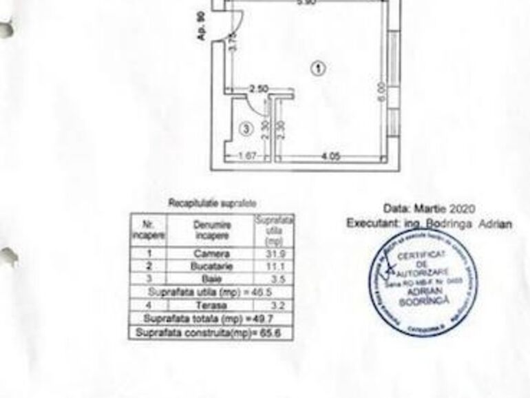 Garsonieră de vânzare Pipera - 104114AV | BLITZ București | Poza1
