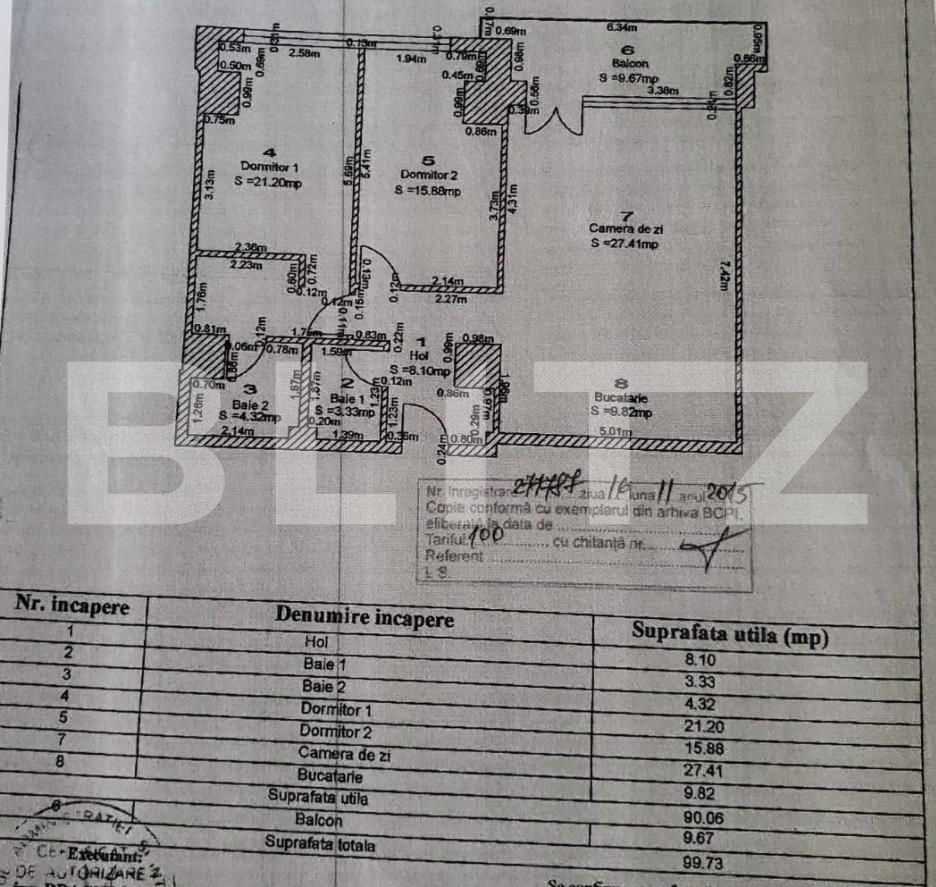 Apartament de vânzare 3 camere Pipera - 104130AV | BLITZ București | Poza2
