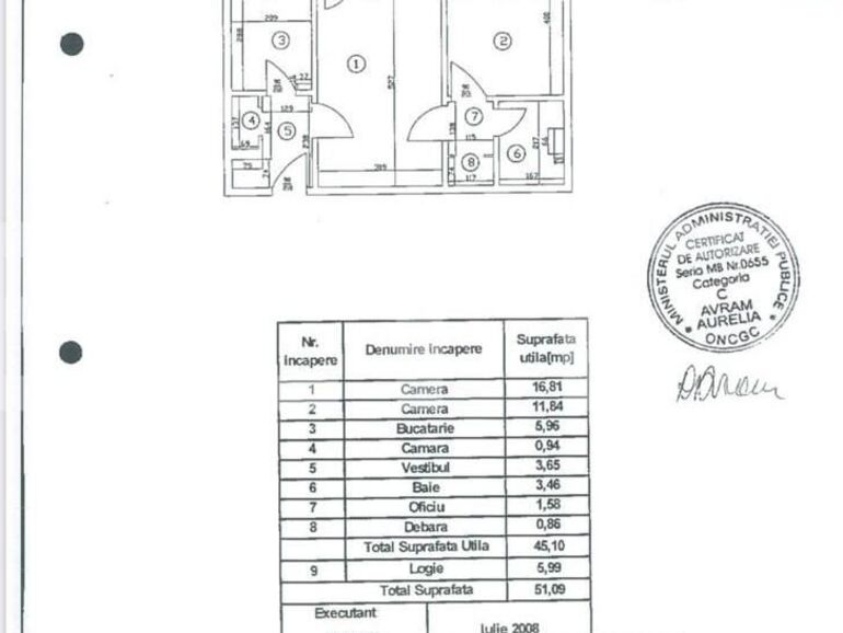Apartament de 2 camere Dristor | Poza1