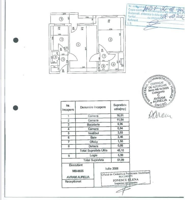 Apartament de 2 camere, 46mp, etaj intermediar, Dristor Park Lake