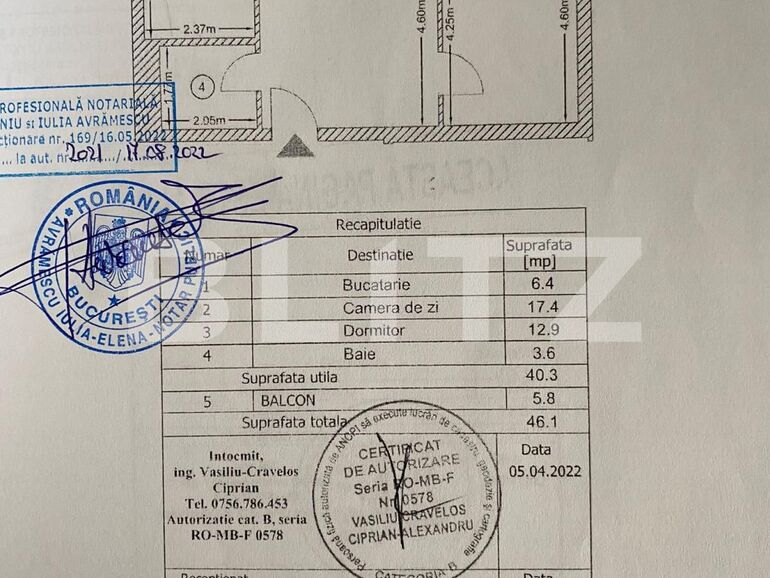 Apartament de vânzare 2 camere Pipera - 105039AV | BLITZ București | Poza1