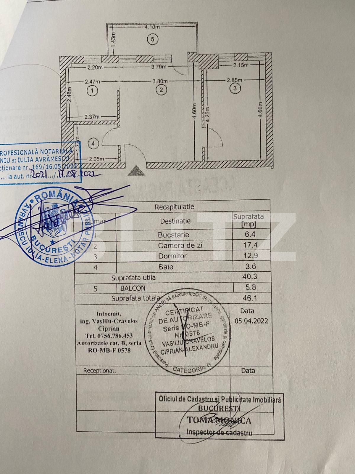 Apartament de vânzare 2 camere Pipera - 105039AV | BLITZ București | Poza1