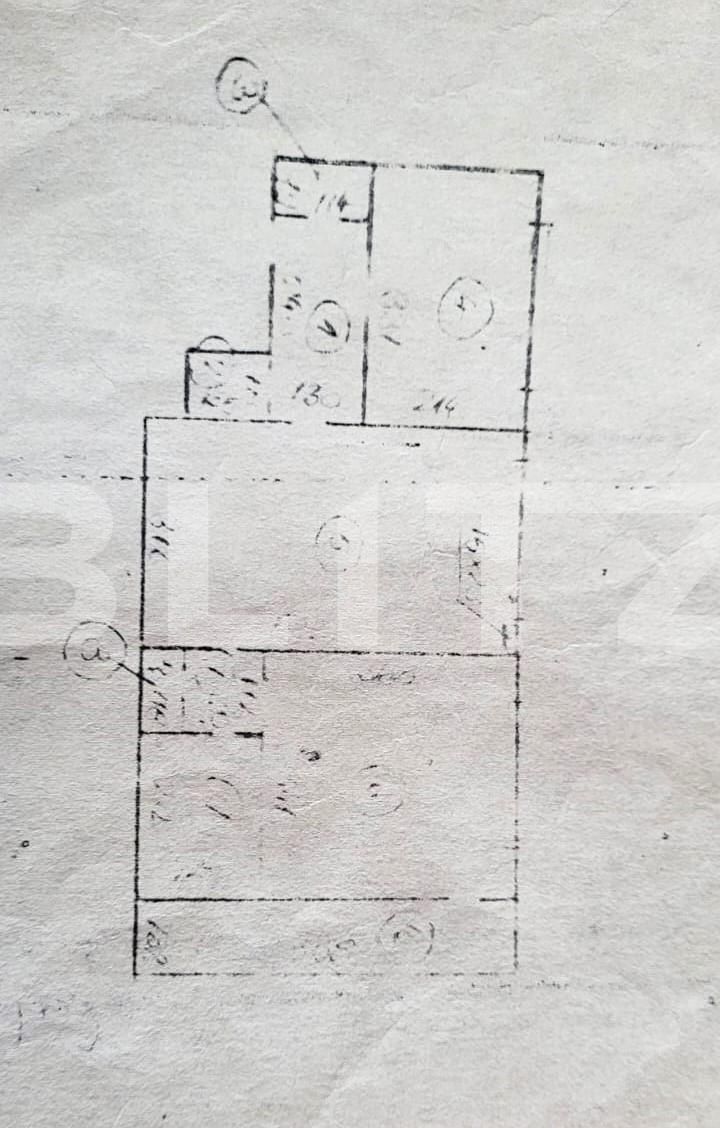 Apartament 2 camere, 46 mp, semidecomandat, Piata Iancului