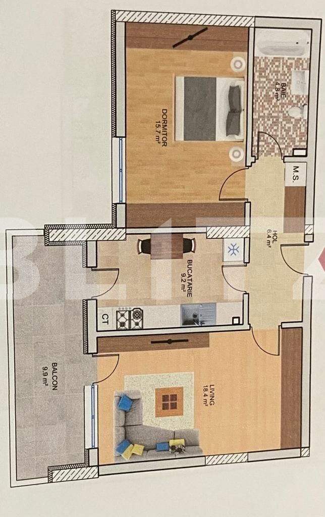 Apartament de vânzare 2 camere Titan - 105134AV | BLITZ București | Poza7