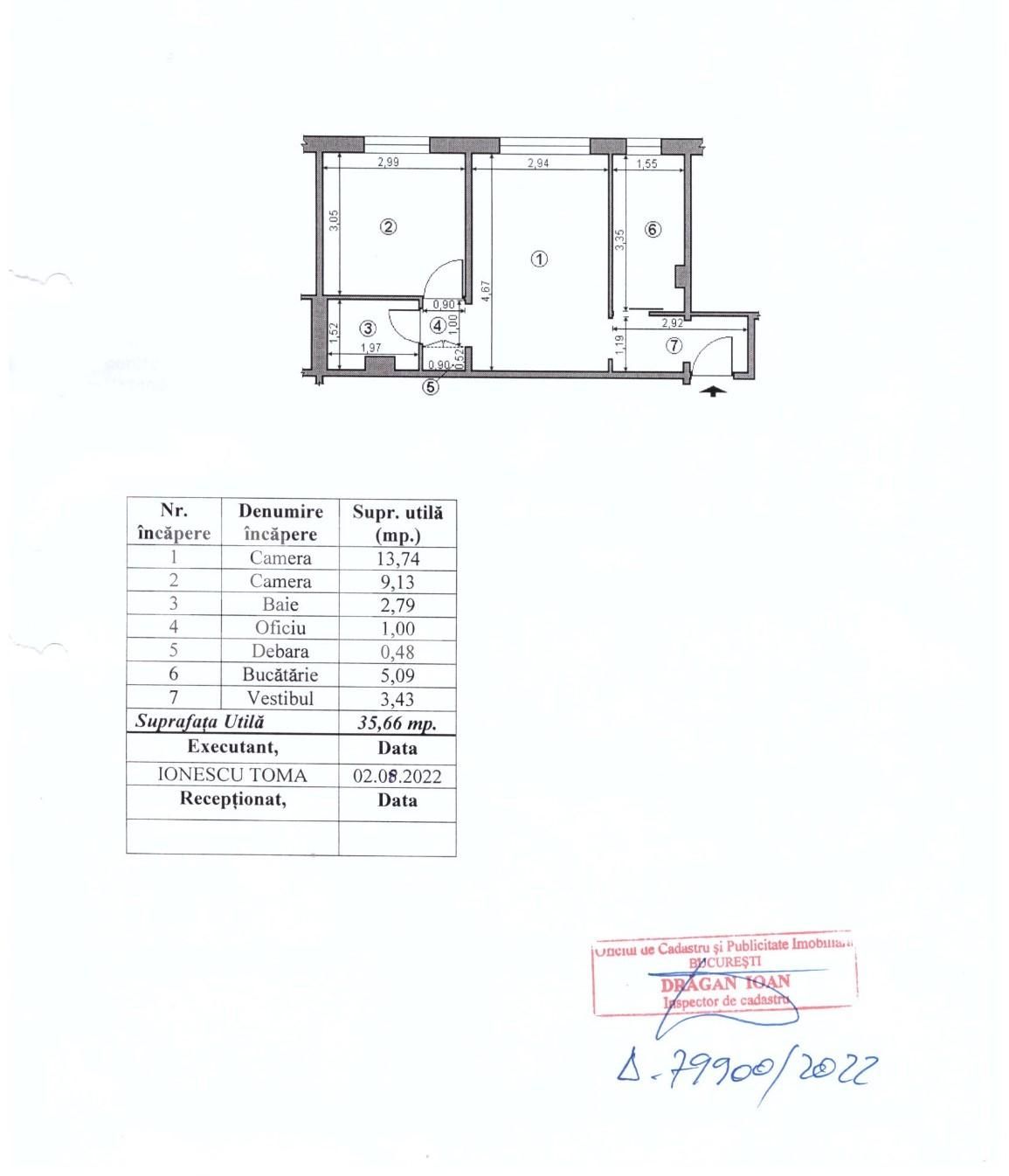 Apartament de 2 camere Vitan | Poza1