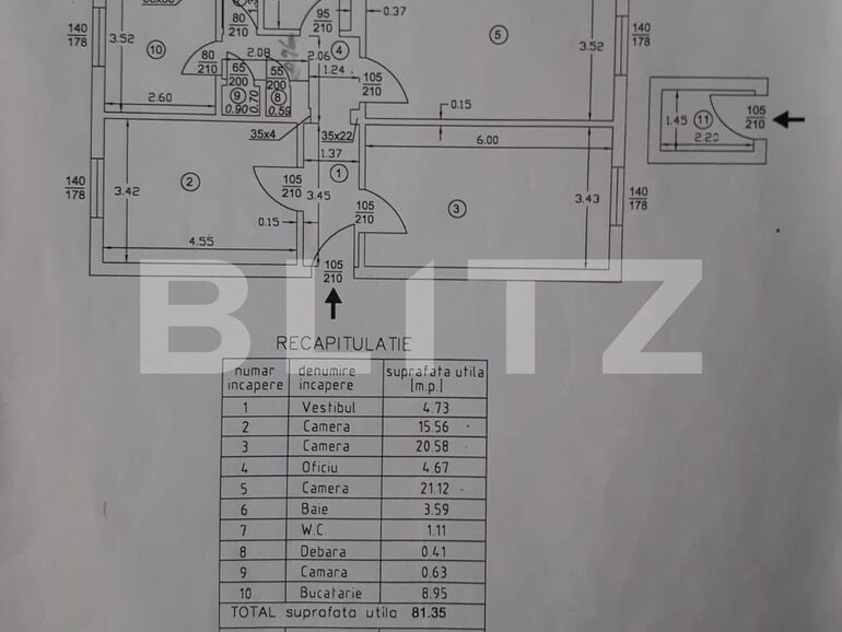 Apartament de vânzare 3 camere Mihai Bravu - 105638AV | BLITZ București | Poza1