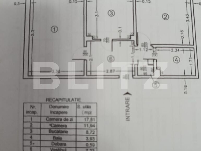 Apartament de vânzare 2 camere Dristor - 106304AV | BLITZ București | Poza1