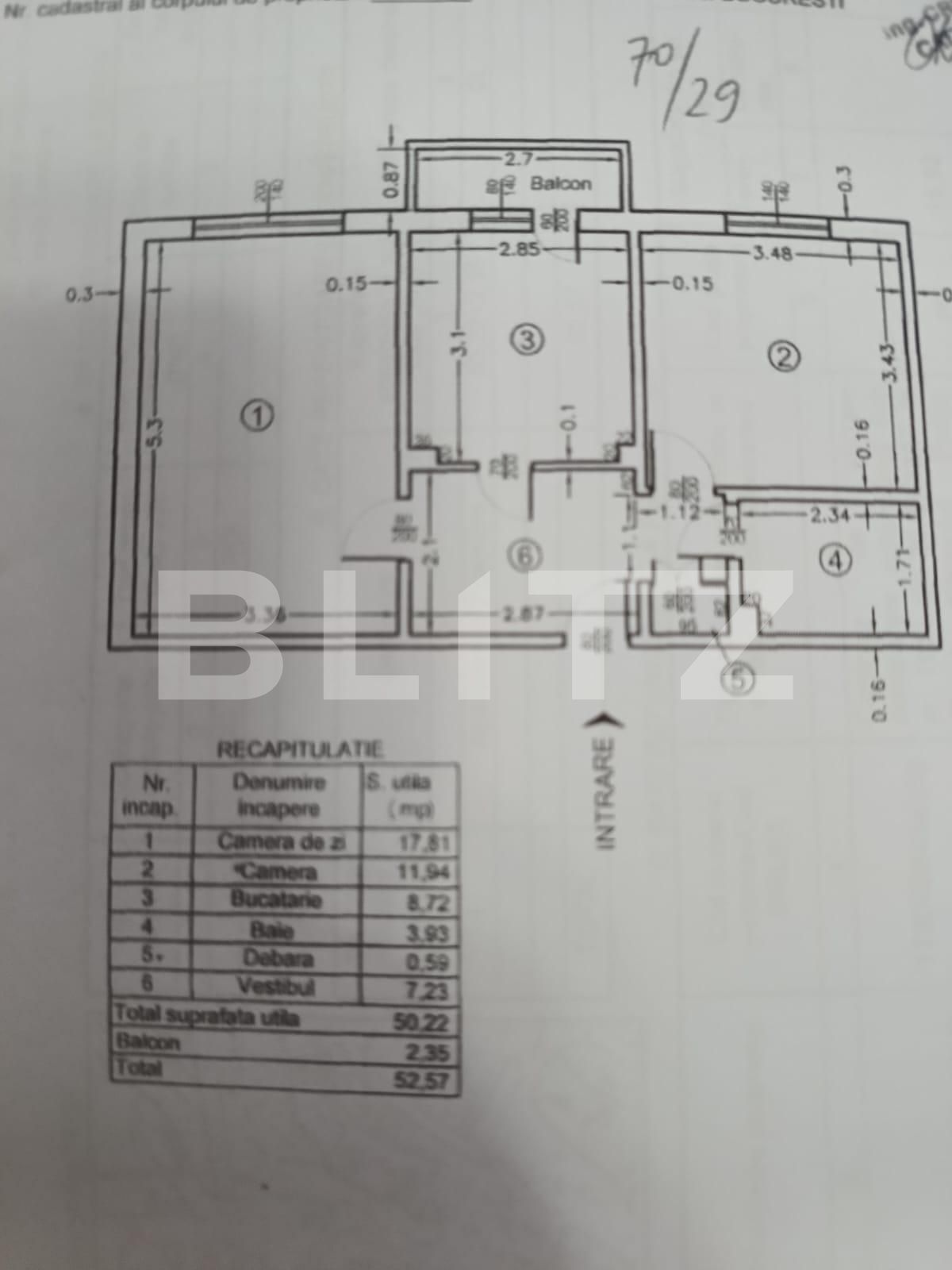 Aprtament de 2 camere Piata Ramnicu Sarat - Jysk
