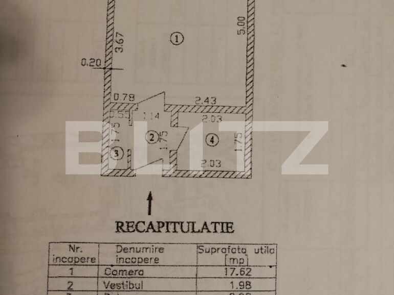 Garsonieră de vânzare Vitan - 106418AV | BLITZ București | Poza1