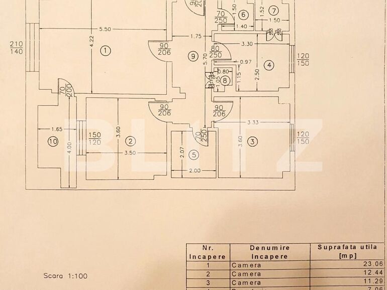 Apartament 3 camere, Unirii | Poza1