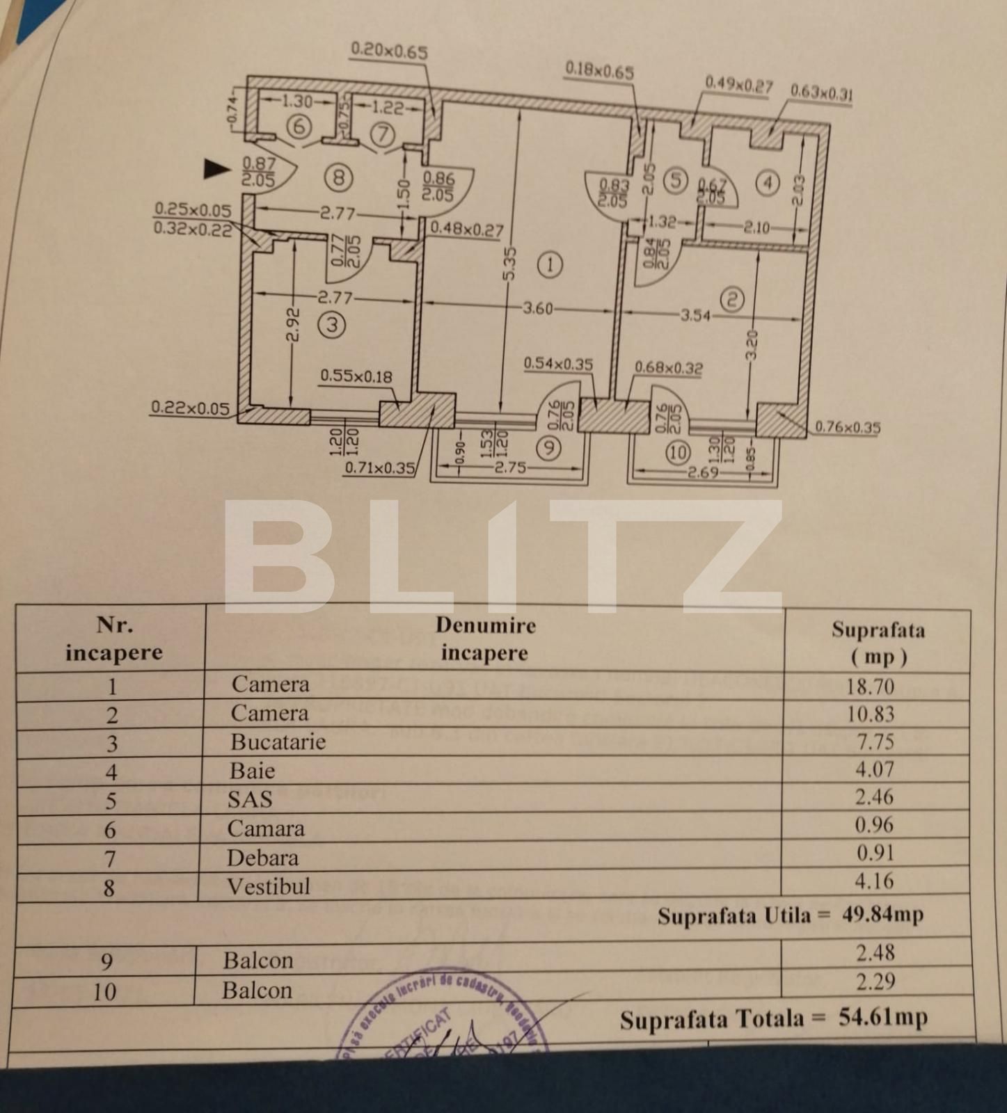 Apartament de vânzare 2 camere Titan - 106852AV | BLITZ București | Poza1