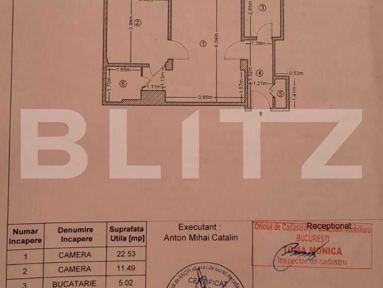 Apartament de vânzare 2 camere Ultracentral - 108552AV | BLITZ București | Poza1