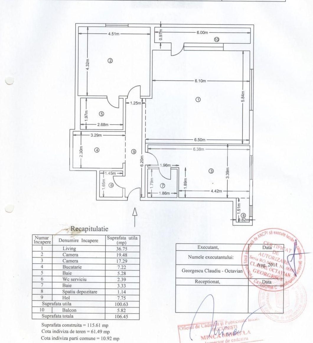 Apartament de vânzare 3 camere Baneasa - 108862AV | BLITZ București | Poza1