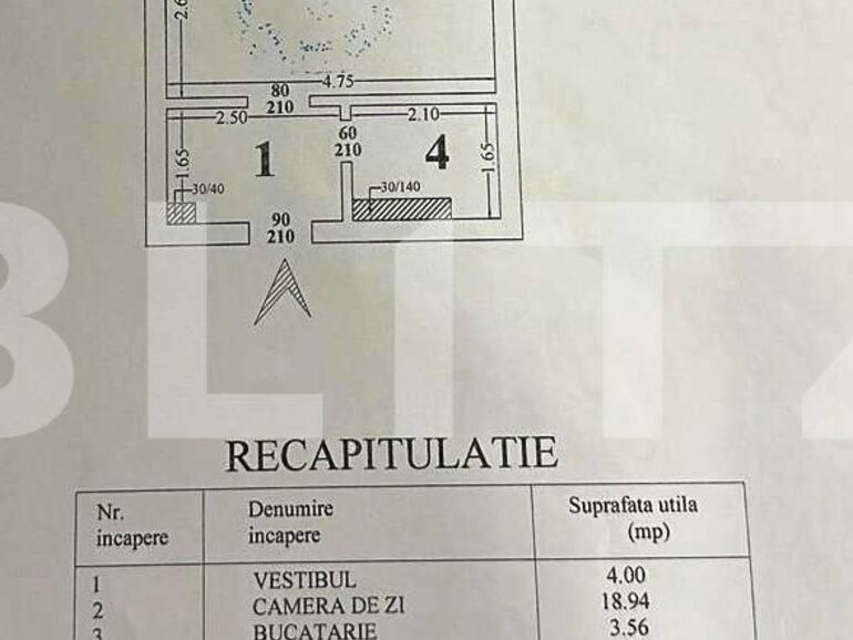 Garsonieră de vânzare Titan - 108917AV | BLITZ București | Poza1