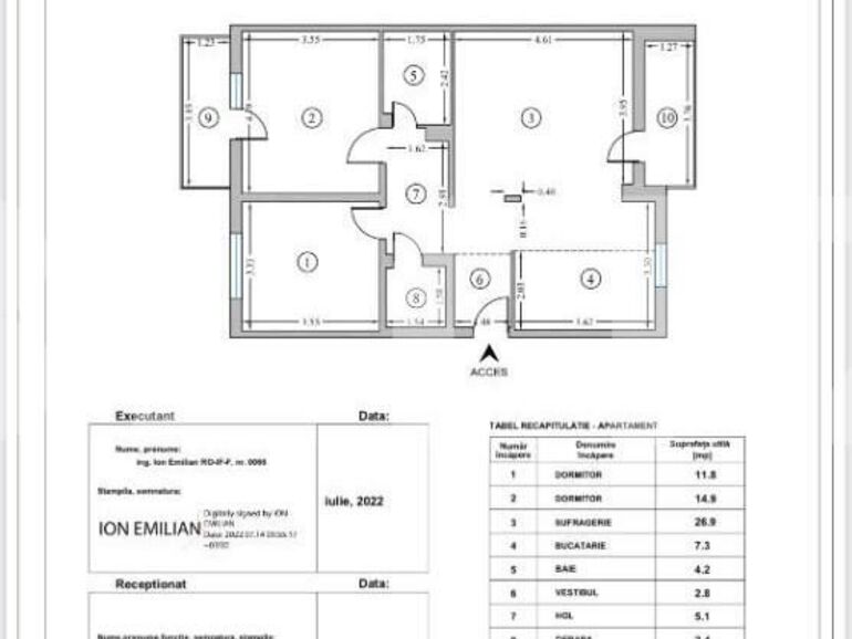 Apartament 3 camere, Vitan | Poza1