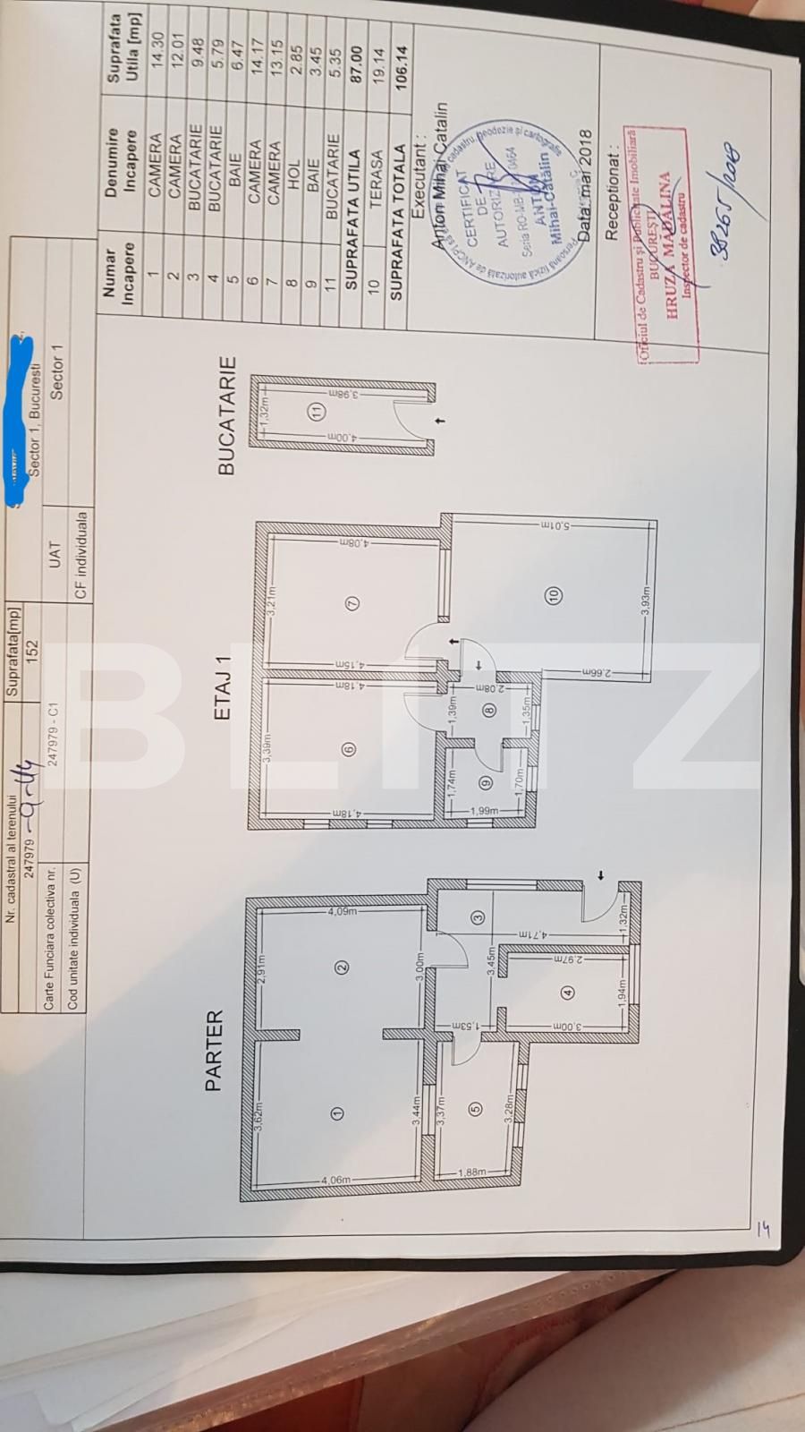 Casa de vanzare P+1+pod, 112 mp, teren 152 mp, zona Jiului