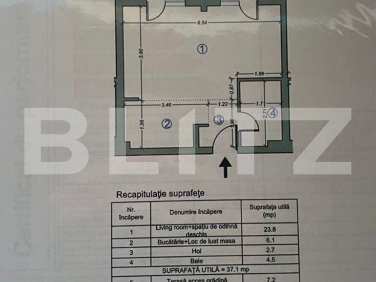 Garsonieră de vânzare Pipera - 109213AV | BLITZ București | Poza1