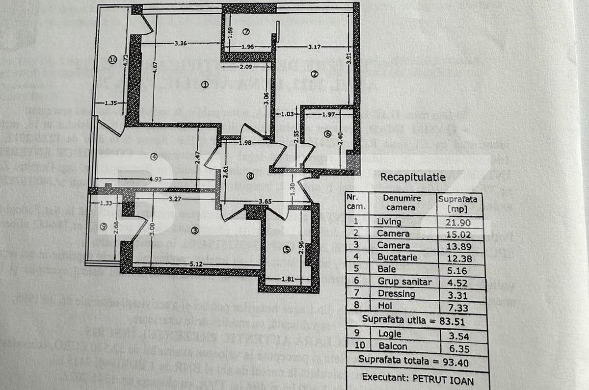 Apartament de vânzare 3 camere Pipera - 109290AV | BLITZ București | Poza1