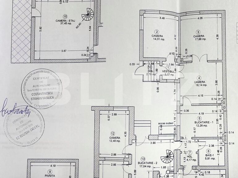 Casa de vânzare 7 camere 1 Mai - 109369CV | BLITZ București | Poza1