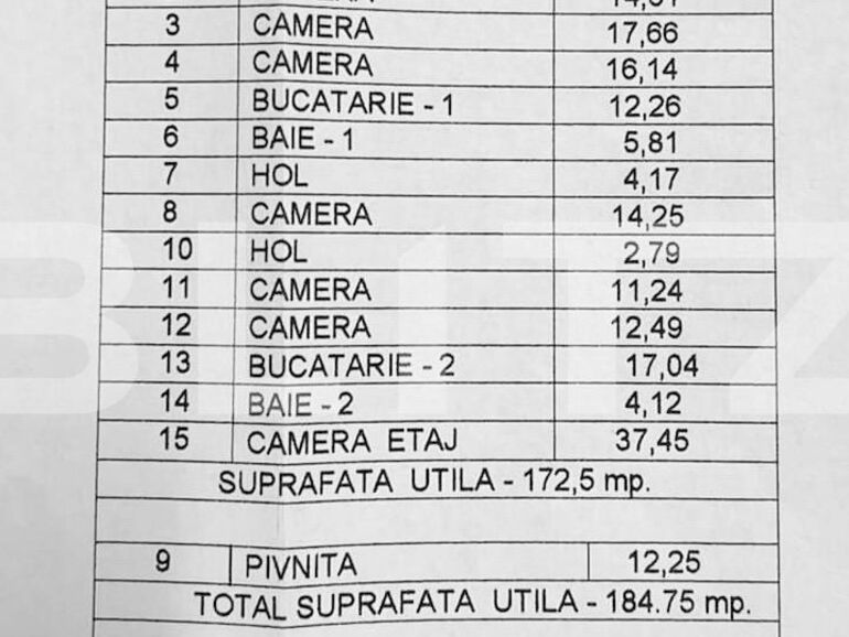 Casa de vânzare 7 camere 1 Mai - 109369CV | BLITZ București | Poza2