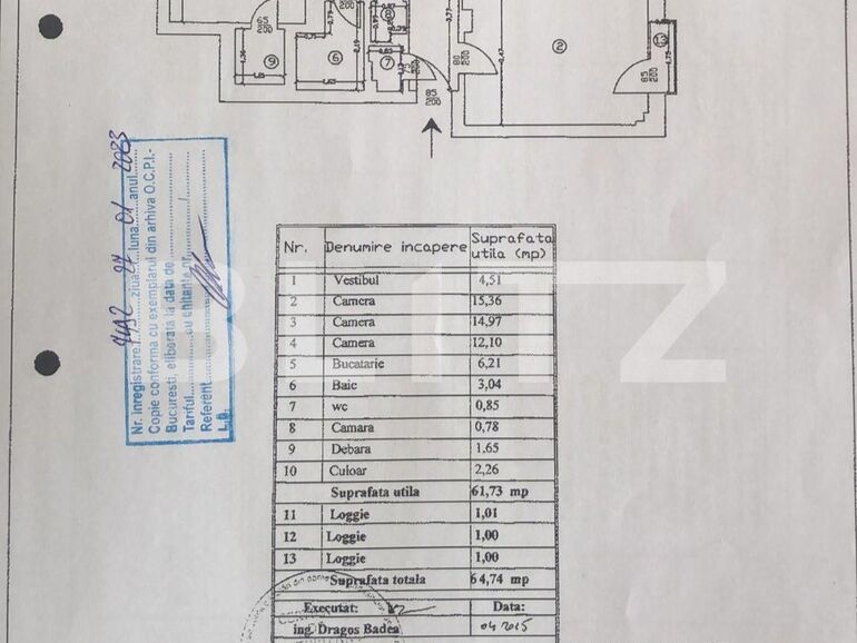 Apartament de vânzare 3 camere Unirii - 109631AV | BLITZ București | Poza1