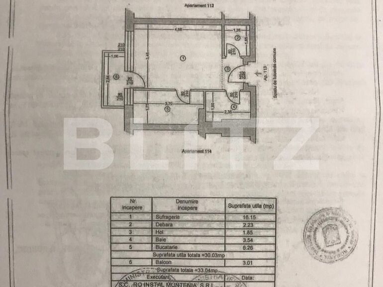 Garsonieră de vânzare Titan - 109873AV | BLITZ București | Poza1