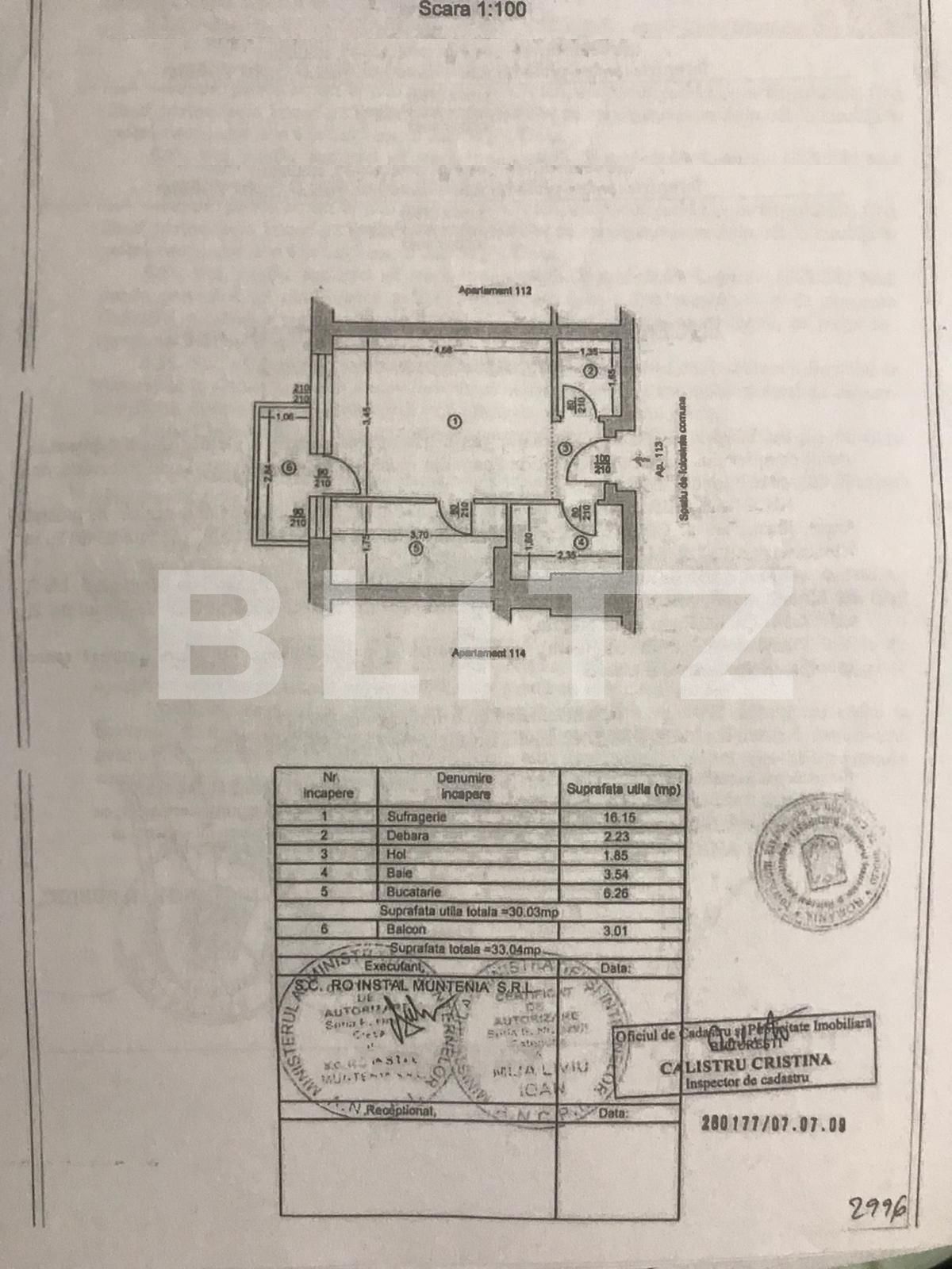 Garsonieră de vânzare Titan - 109873AV | BLITZ București | Poza1