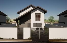 Vila Smart, 114mp utili, 50mp pod inalt, curte 350mp, Magurele