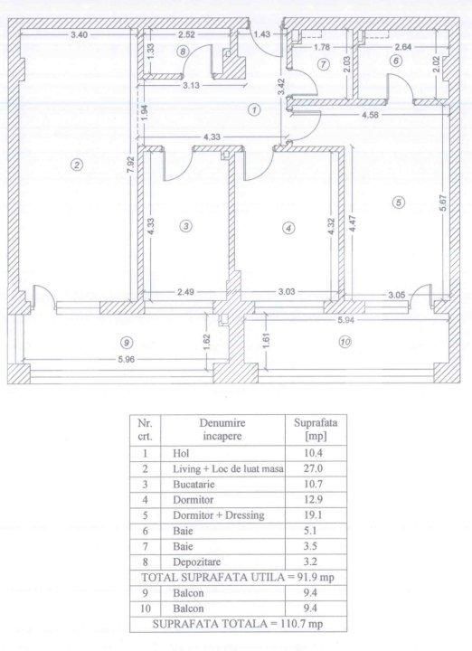 Apartament de vânzare 3 camere Pipera - 109985AV | BLITZ București | Poza1