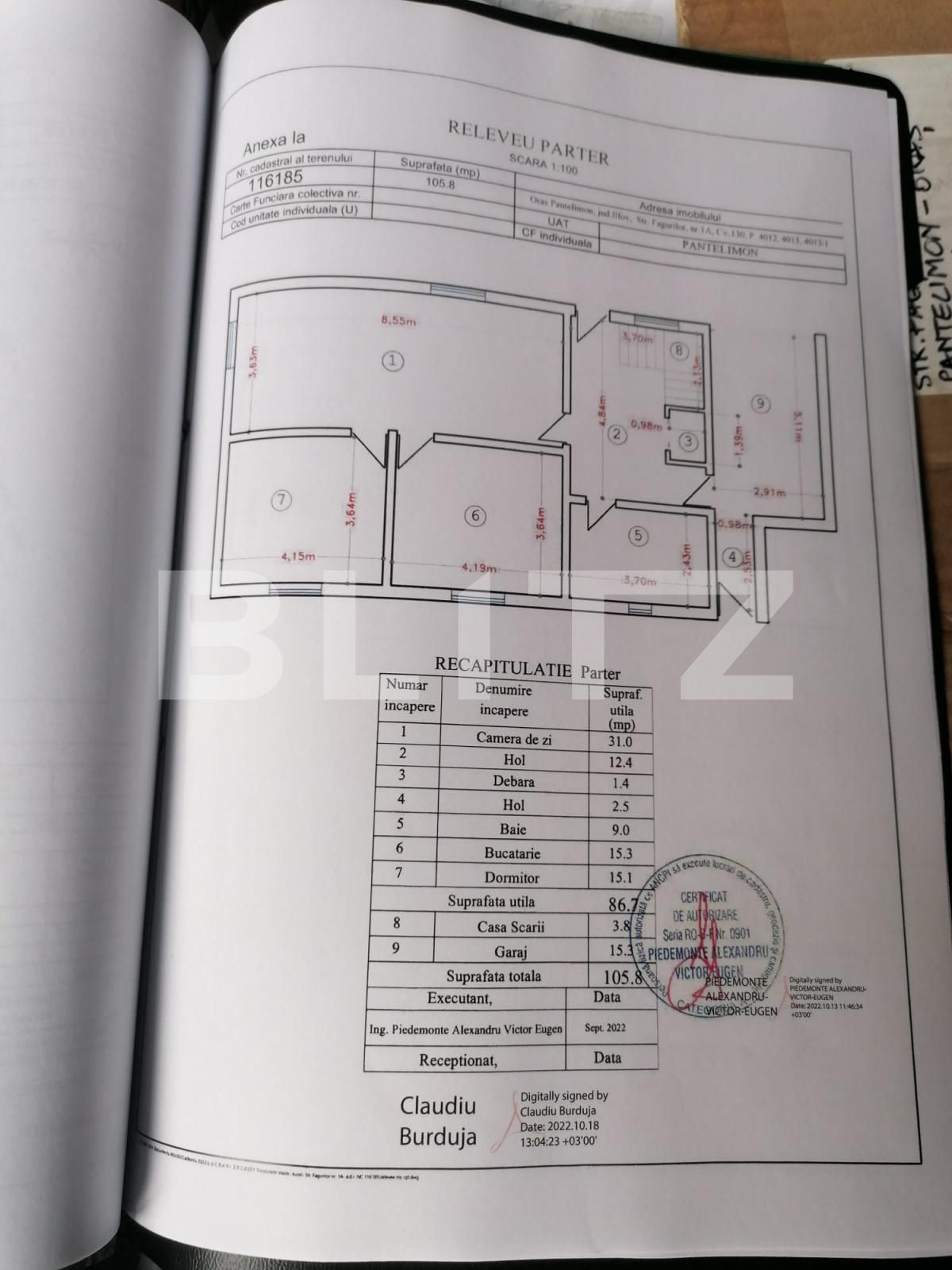 Casa individuala cu 7 camere, 262 mp utili, 398 teren
