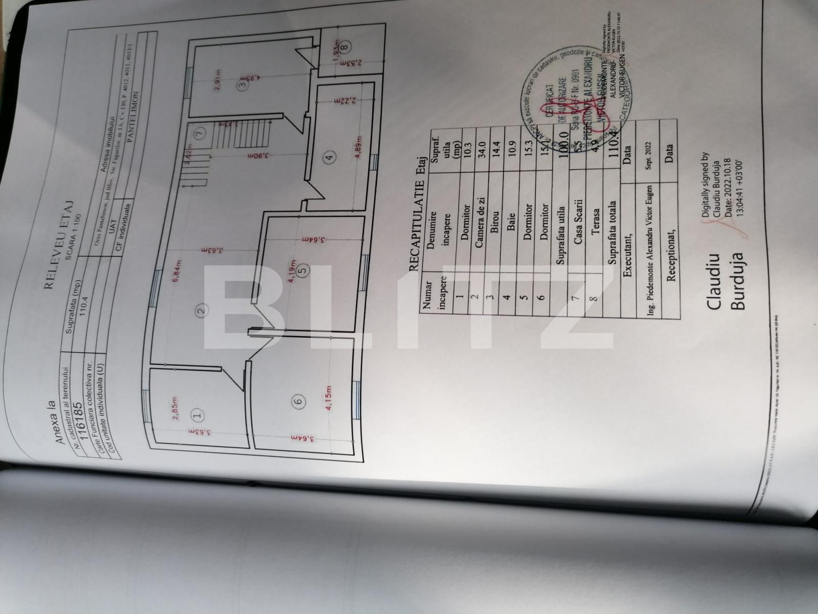 Casa individuala cu 7 camere, 262 mp utili, 398 teren