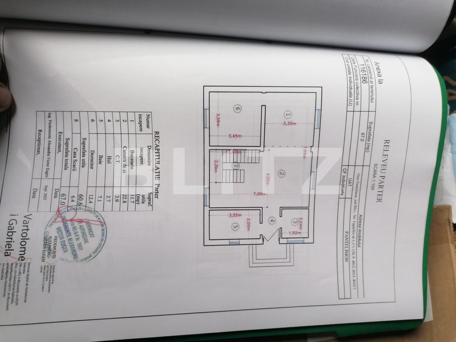 Casa individuala cu 6 camere, 164 mp utili, 230 teren