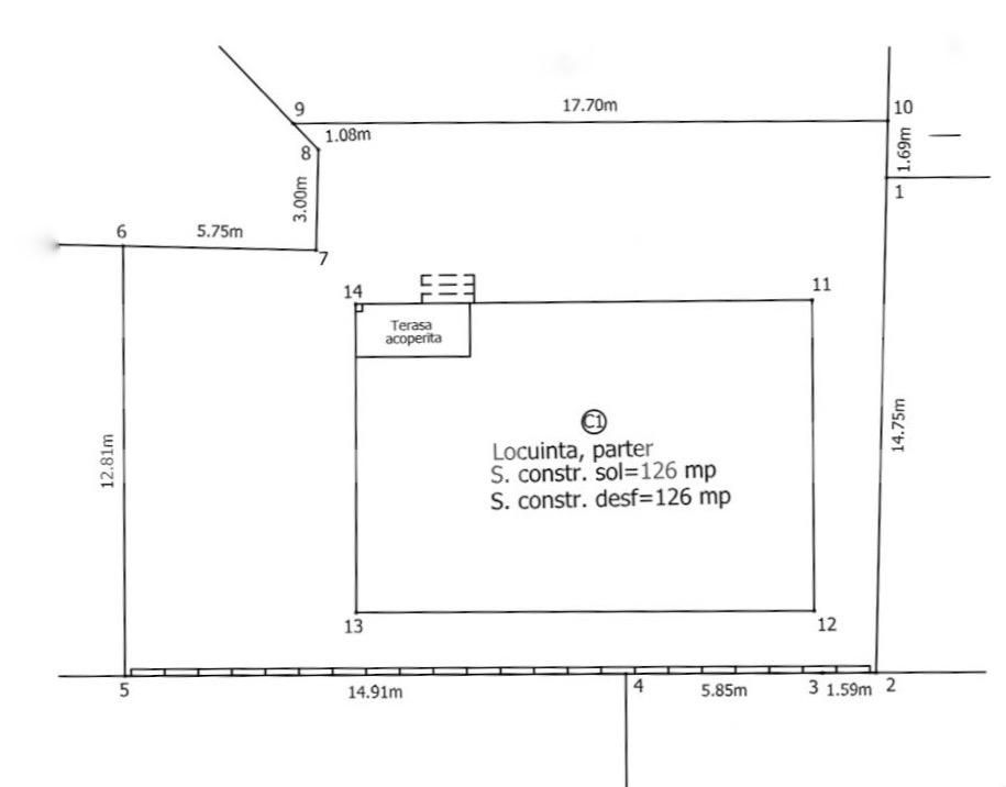 OPORTUNITATE! Casa in constructie, 4 camere, 110mp utili, teren 350mp, oras Pantelimon