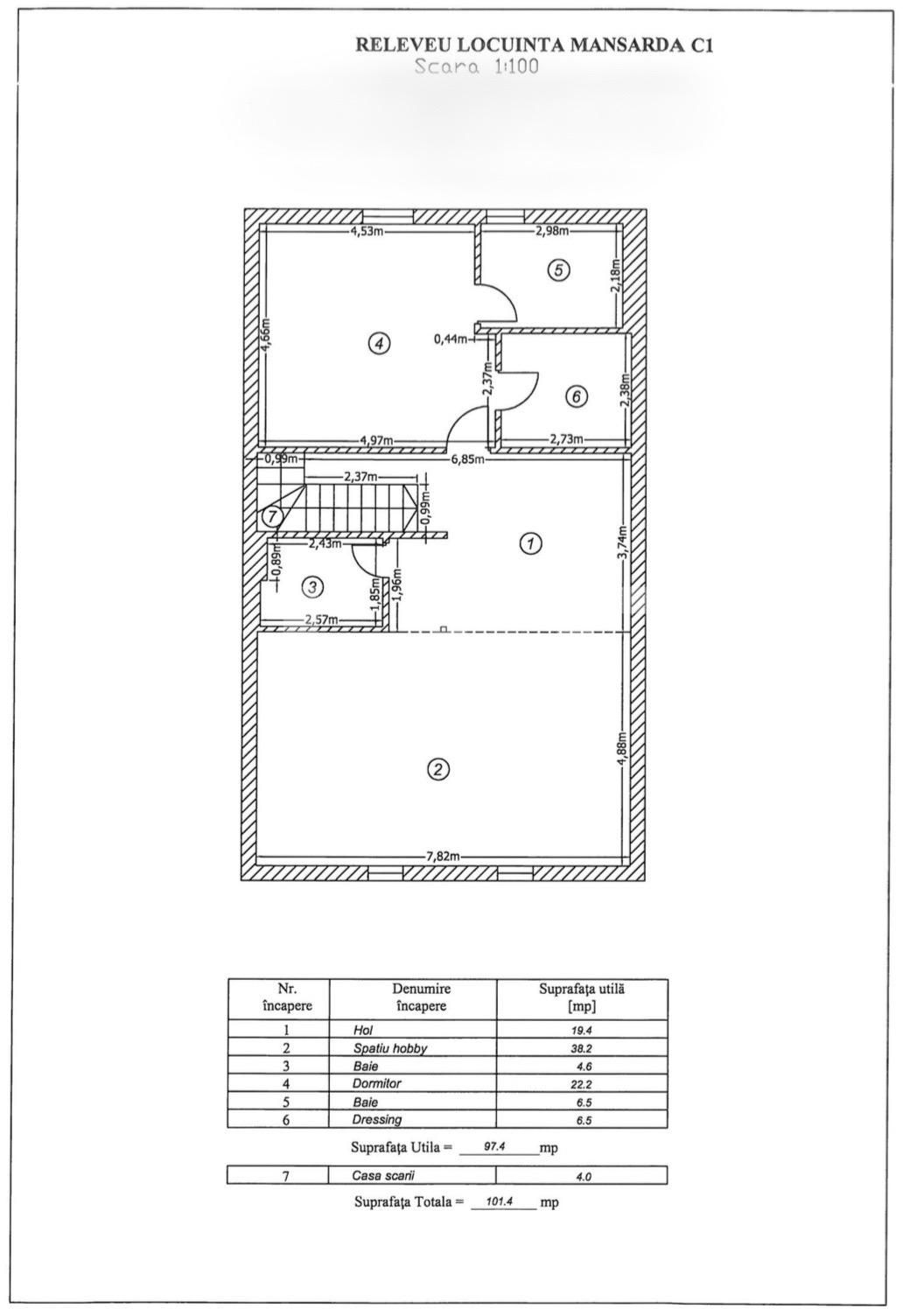 Casa in curs de finisare 5 camere, 184 mp, teren 290 mp, Pantelimon