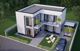 Ocazie! Casa în stil mediteranean cu 3 camere + 1 birou, Jacuzzi interior în podea, Pantelimon, acces rapid Bucuresti