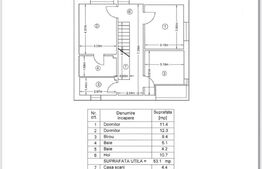 Vila de tip dublex, 115 mp utili, terasa 50 mp, zona Pipera