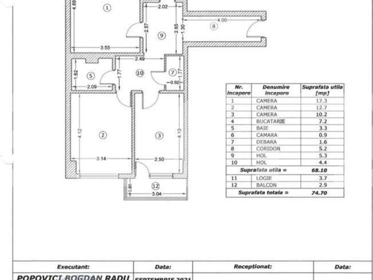 Apartament 3 camere, sos. Pantelimon | Poza1