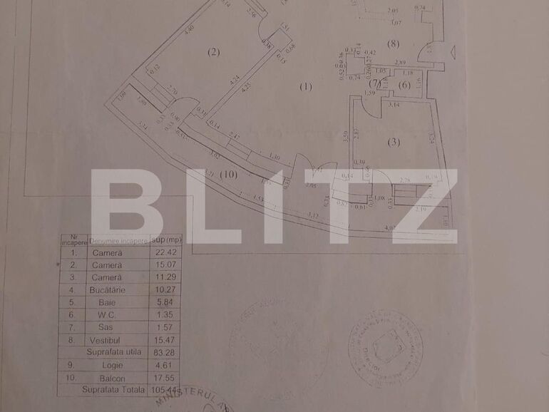 Apartament de vânzare 4 camere Unirii - 111338AV | BLITZ București | Poza1