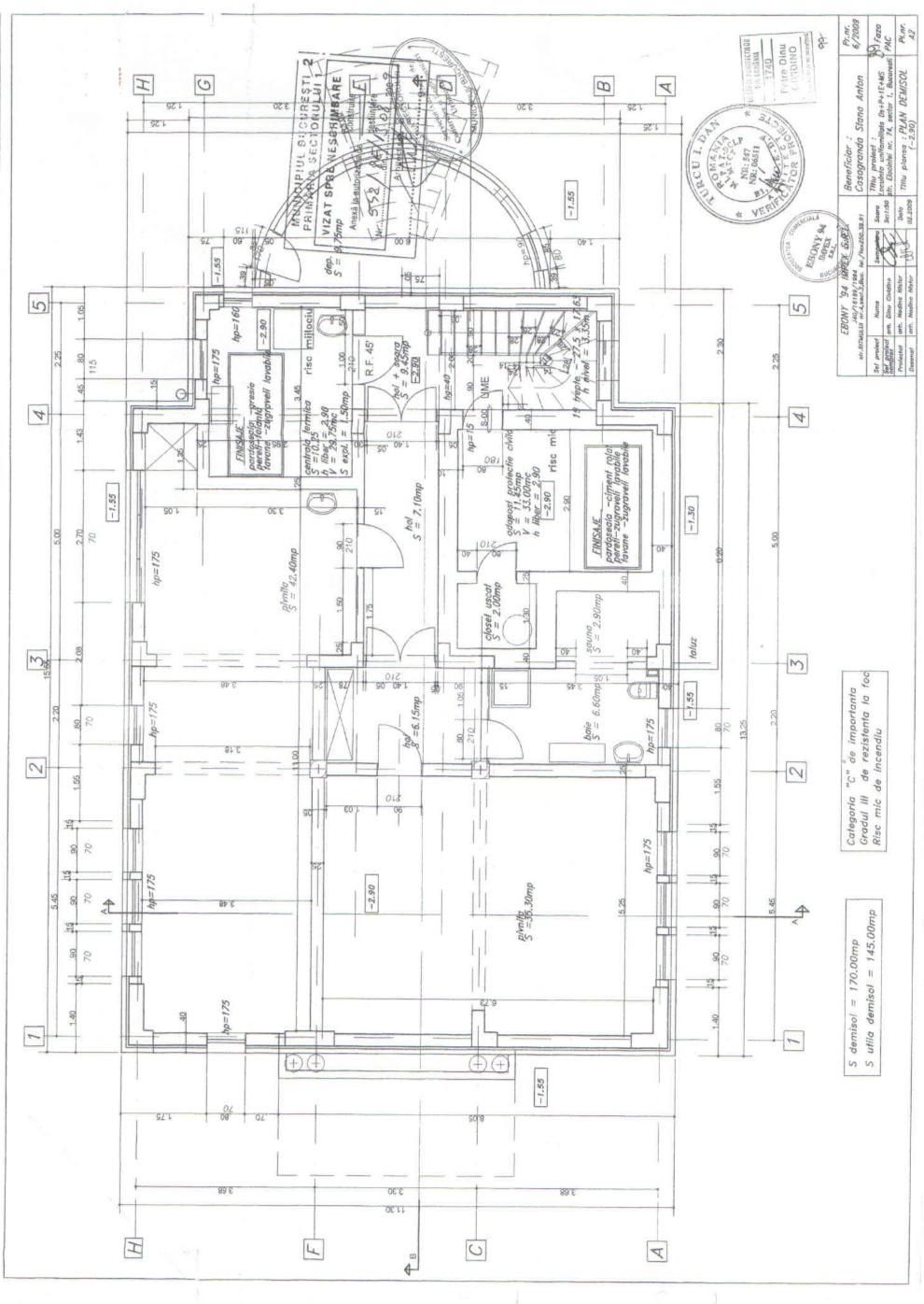 Vila de lux 11 camere, 545 mp, teren 1000 mp, Bucurestii Noi 