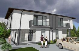 Duplex cu 3 dormitoare, 3 bai, P+1, 100mp, zona linistita langa lacul Cernica, Pantelimon